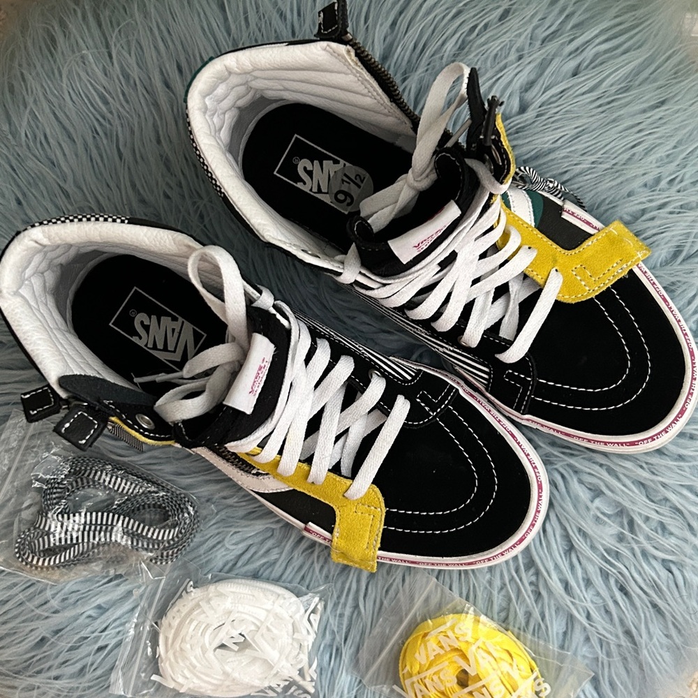 Vans Striped and Colorblock High-Tops - Picture 2 of 6